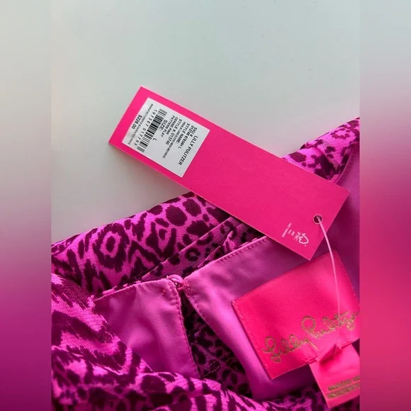 Lilly Pulitzer Preslie Long Sleeve Mesh Midi Dress - Picture 8 of 9